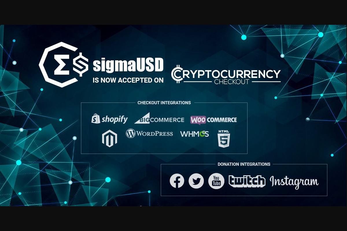 SigUSD on Cryptocurrency Checkout preview