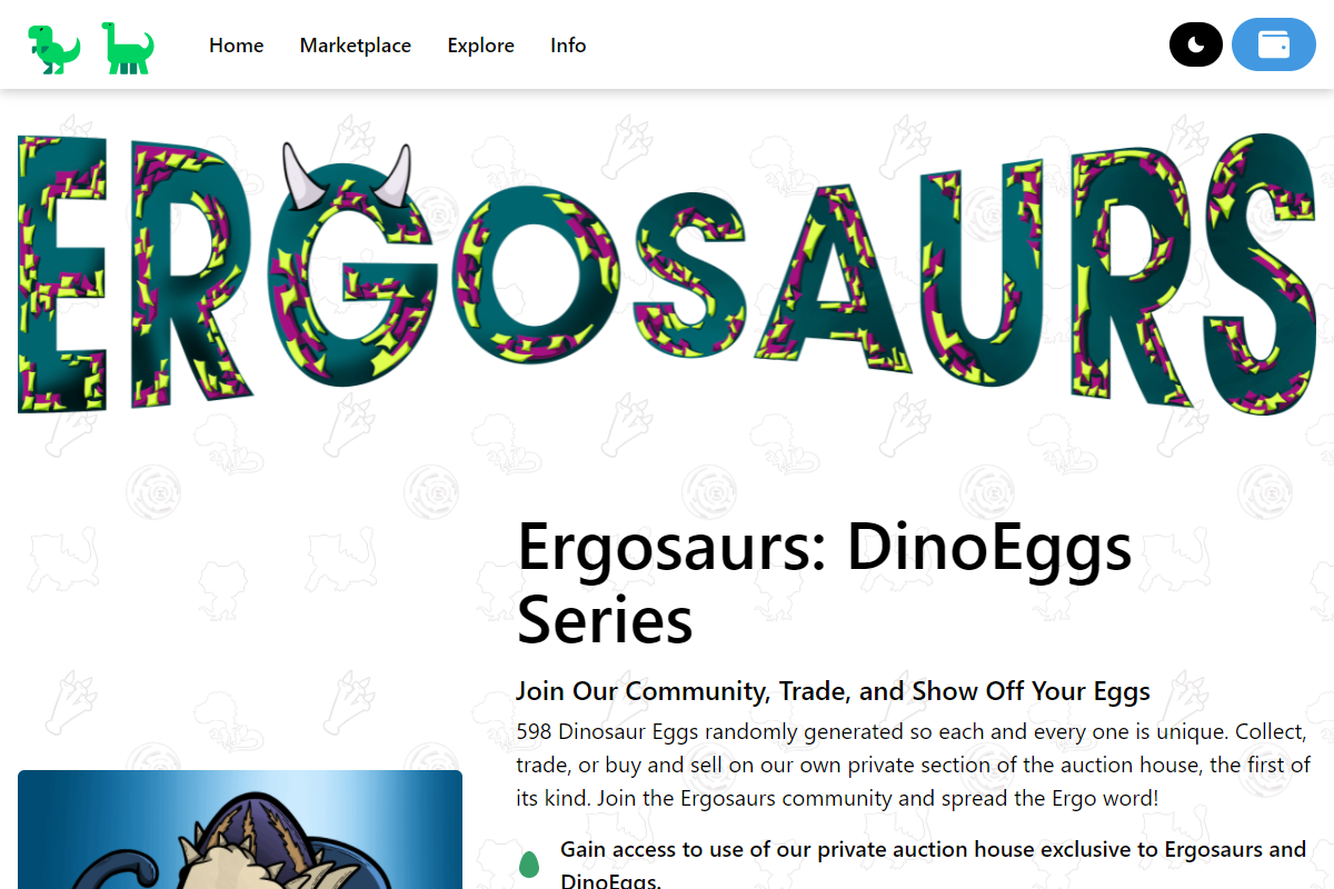 Ergosaurs preview