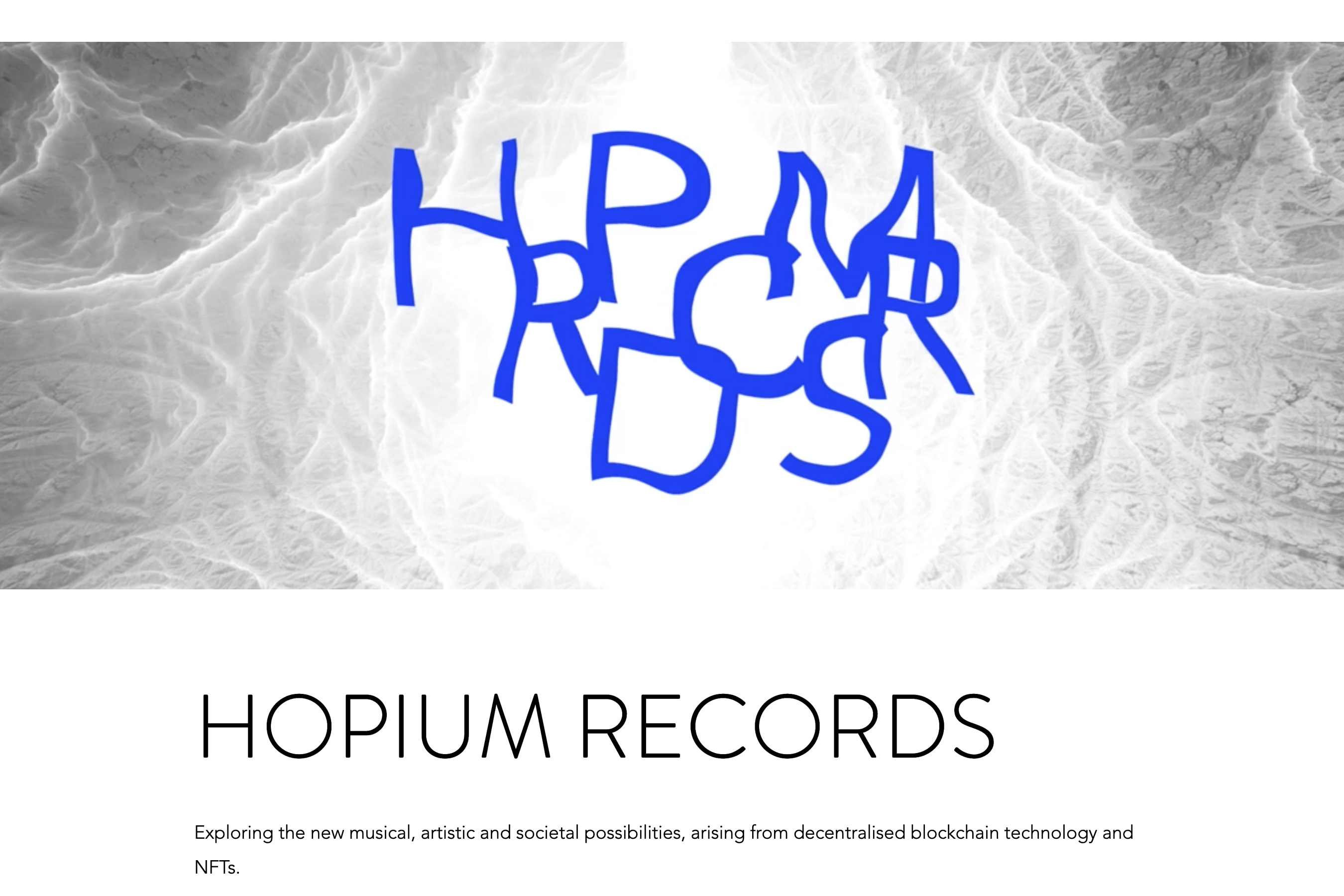 Hopium Records preview