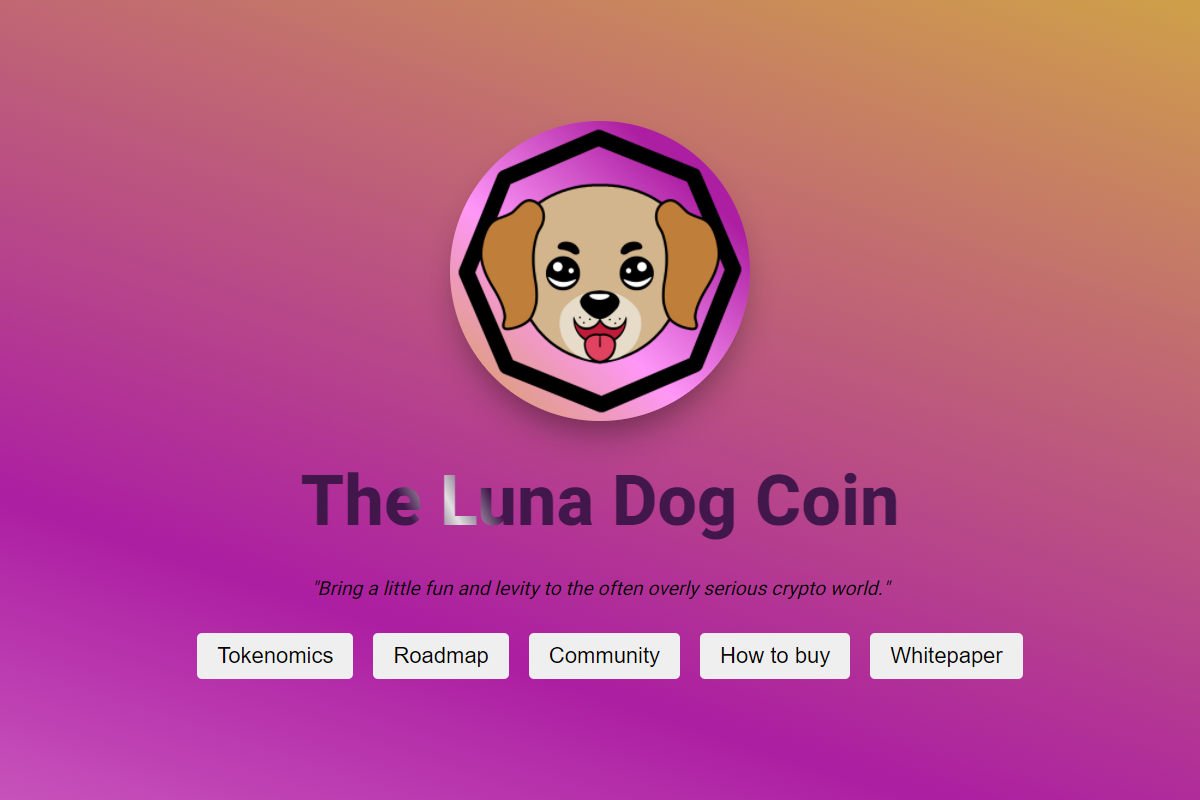 Luna Dog Coin preview